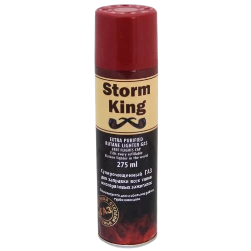 Газ для заправки зажигалок Storm King 100 мл